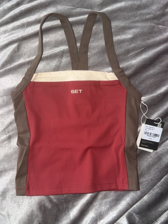SET Active Other - Set Active Sporty Frame Tank Sweet Tea